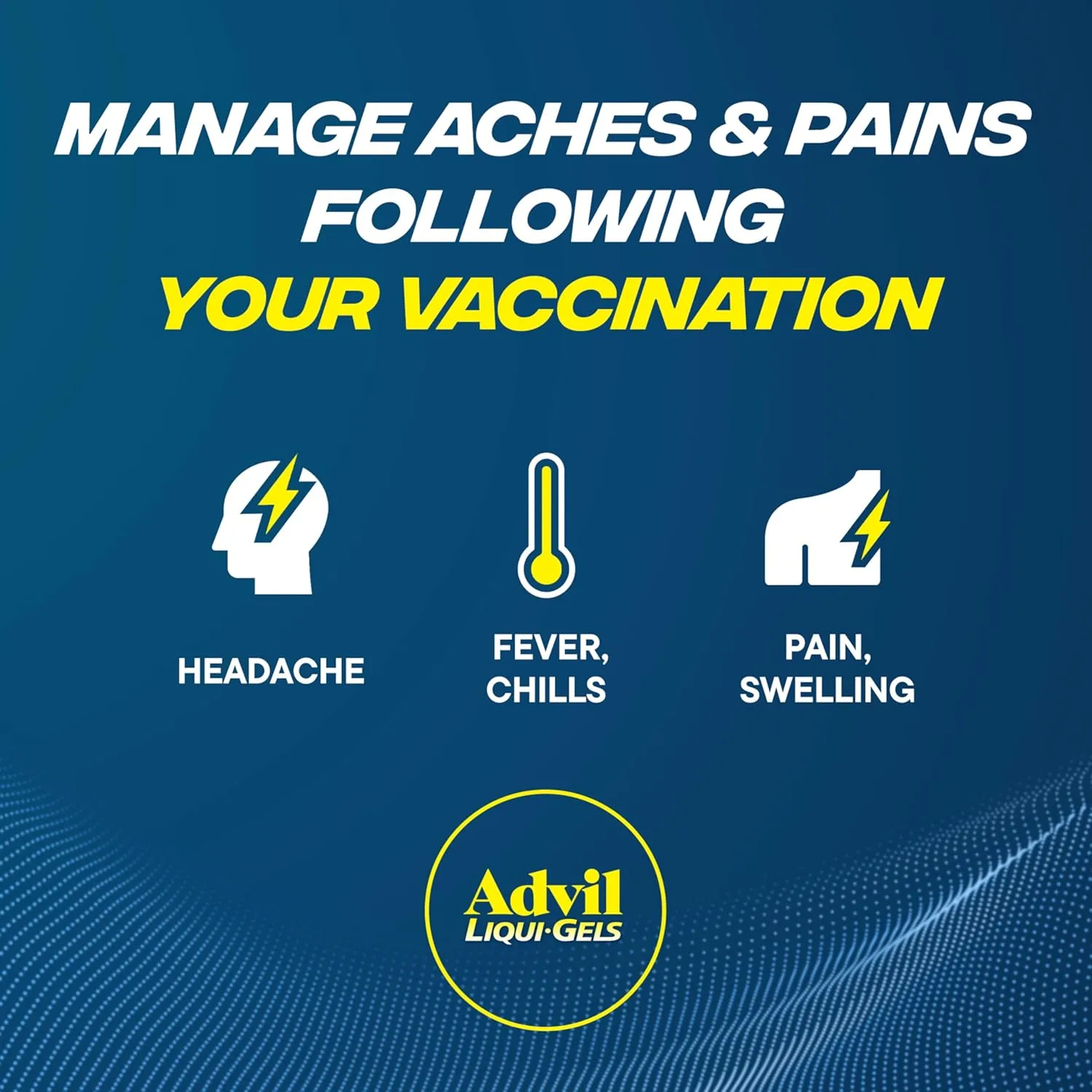 Advil Liqui-Gels Pain Reliever and Fever Reducer, Pain Medicine for Adults with Ibuprofen 200mg for Headache, Backache