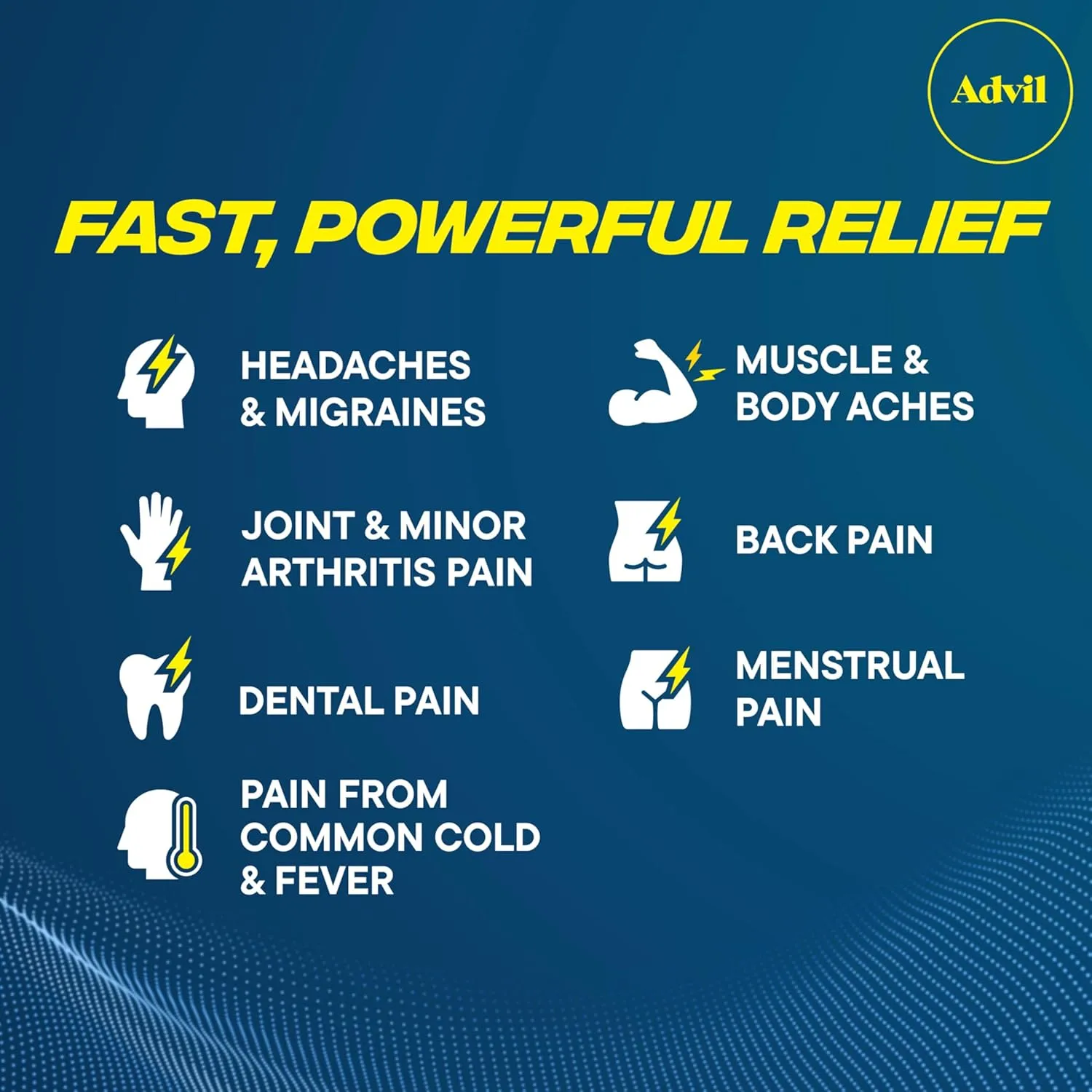 Advil Liqui-Gels Pain Reliever and Fever Reducer, Pain Medicine for Adults with Ibuprofen 200mg for Headache, Backache