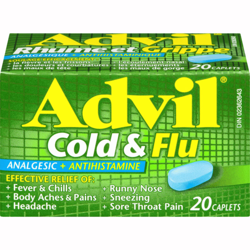 Advil Tablets Cold And Flu 20ct [6pcs/pack]