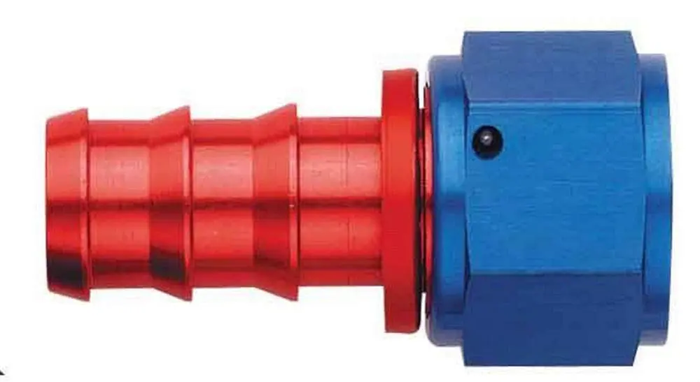Aeroquip FCM1514 Aluminum -10AN Socketless Straight Hose Fitting