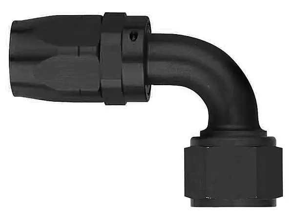 Aeroquip FCM4033 Aluminum -08AN 90-Degree Elbow Fitting