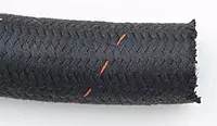 Aeroquip FCU0820#8 20' Startlite Racing Hose, 8AN, Black