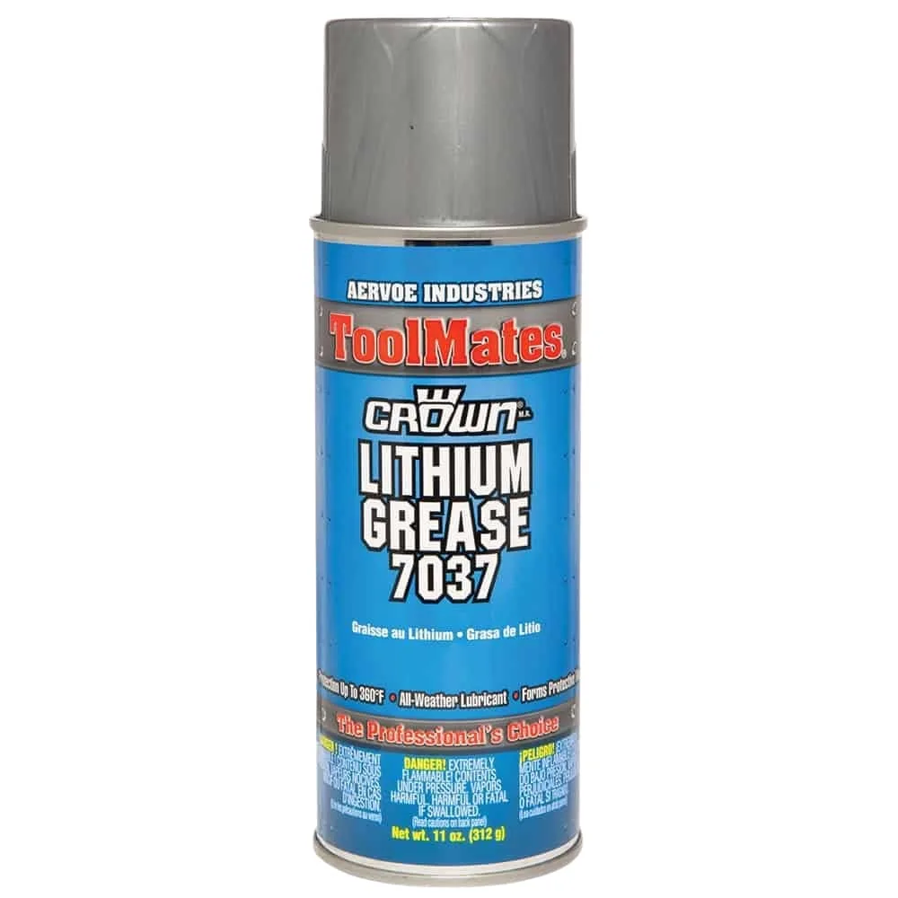 Aervoe 7037 White Lithium Spray Grease Crown
