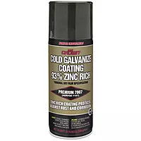 Aervoe Cold Galvanizing Compound, 16 oz Aerosol Can