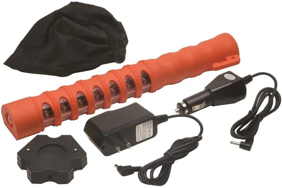 Aervoe LED Baton Road Flare - Each Red