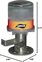 Aervoe Solar Strobe/Signal Light - Red