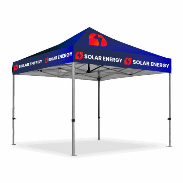 Gazebo 3 x 3m, Dye Sub, Hexagon Steel