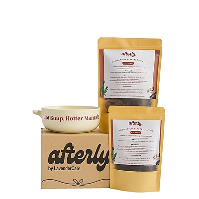 Postpartum Peppersoup Whole Spice Mix + Mum Soup Bowl Postpartum Peppersoup Whole Spice Mix + Mum Soup Bowl