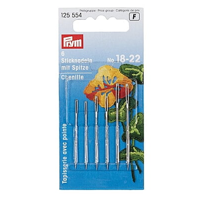 Aghi da ricamo con punta ricamo tradizionale Prym