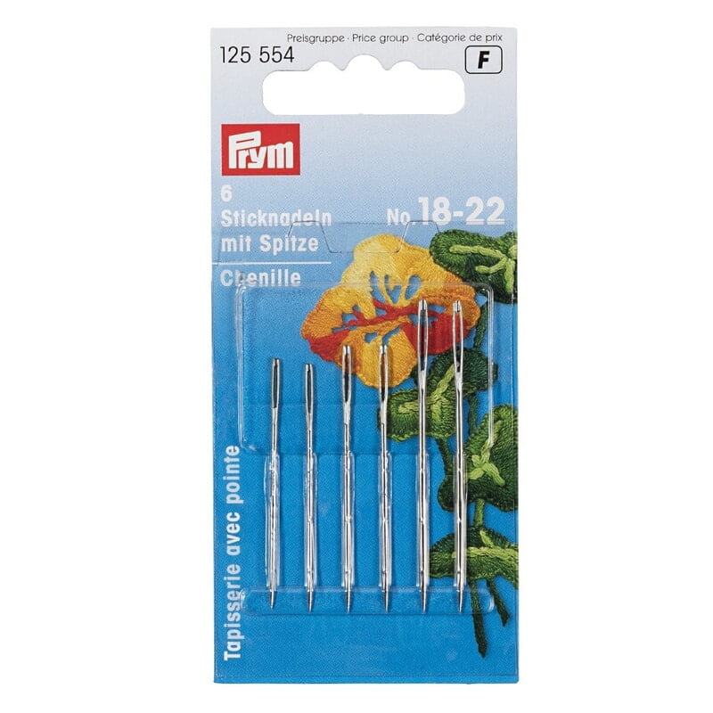 Aghi da ricamo con punta ricamo tradizionale Prym