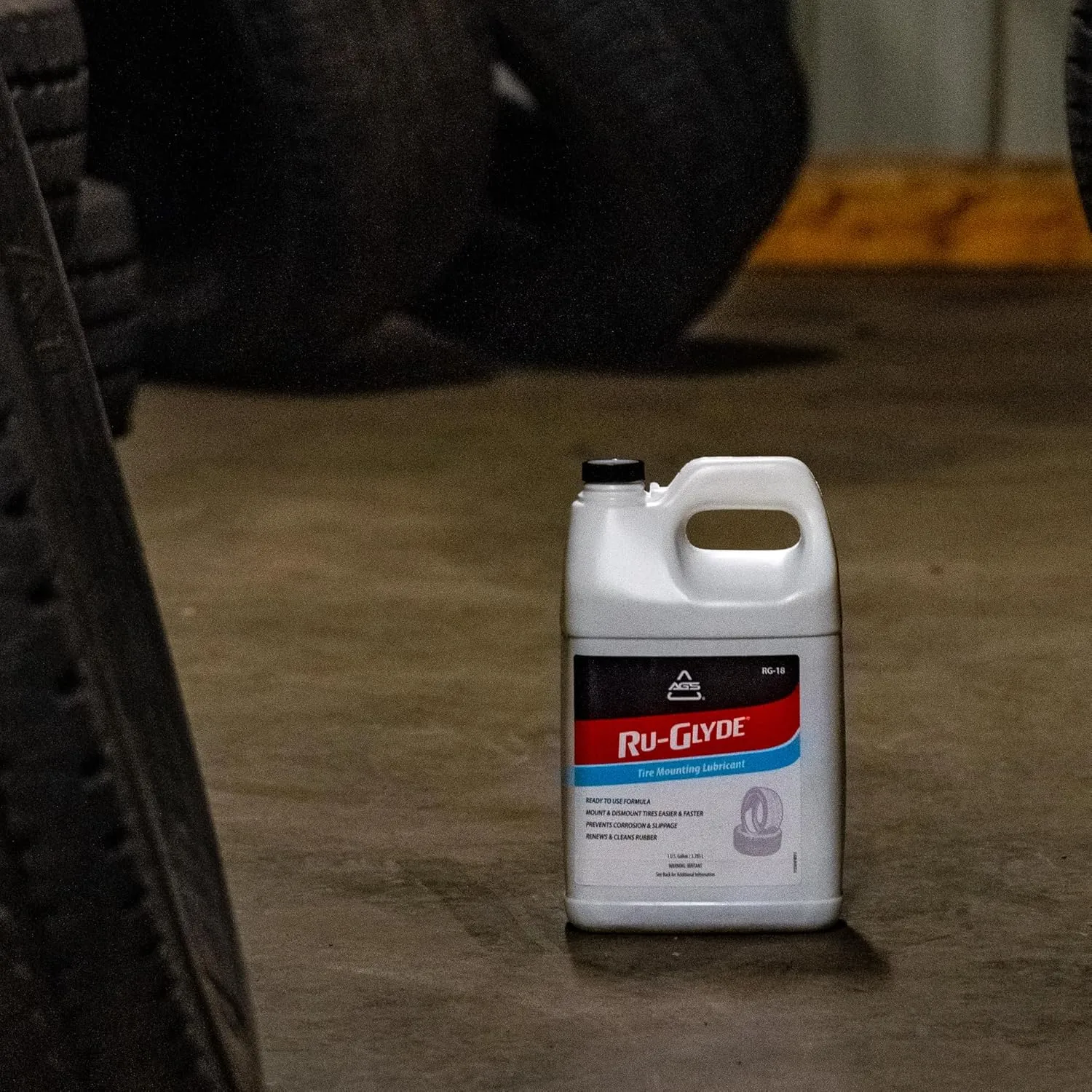 Ru-Glyde Tire Mounting Lubricant by AGS – 1 Gallon