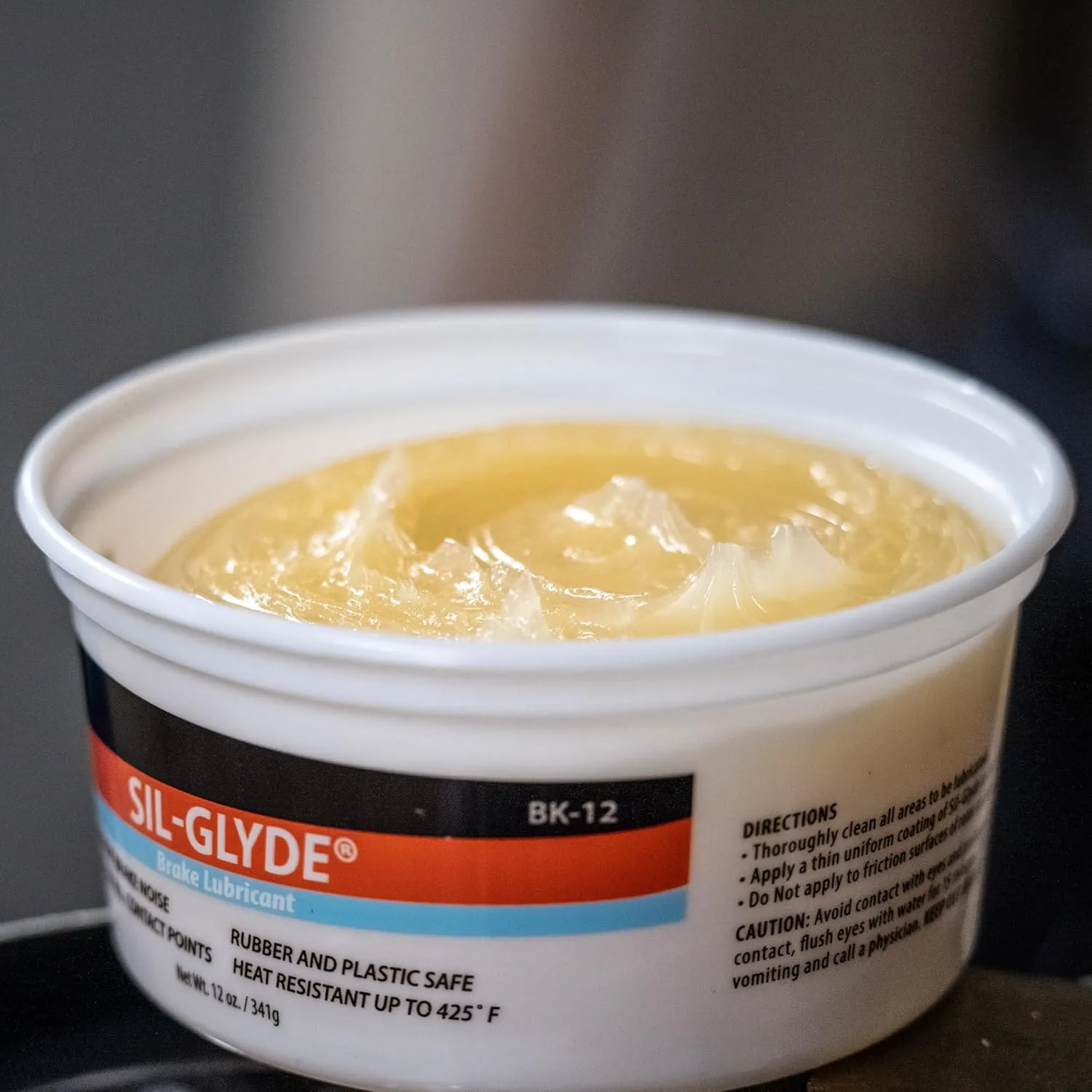 AGS SIL-Glyde Silicone-Based Brake Assembly Lubricant