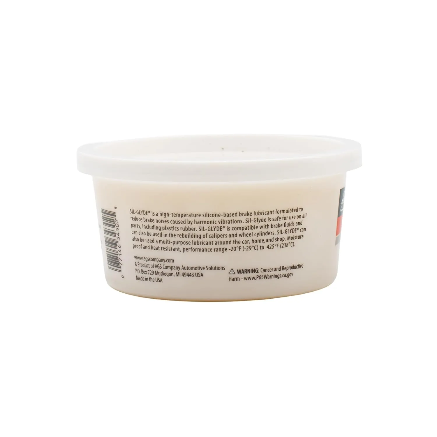 AGS SIL-Glyde Silicone-Based Brake Assembly Lubricant