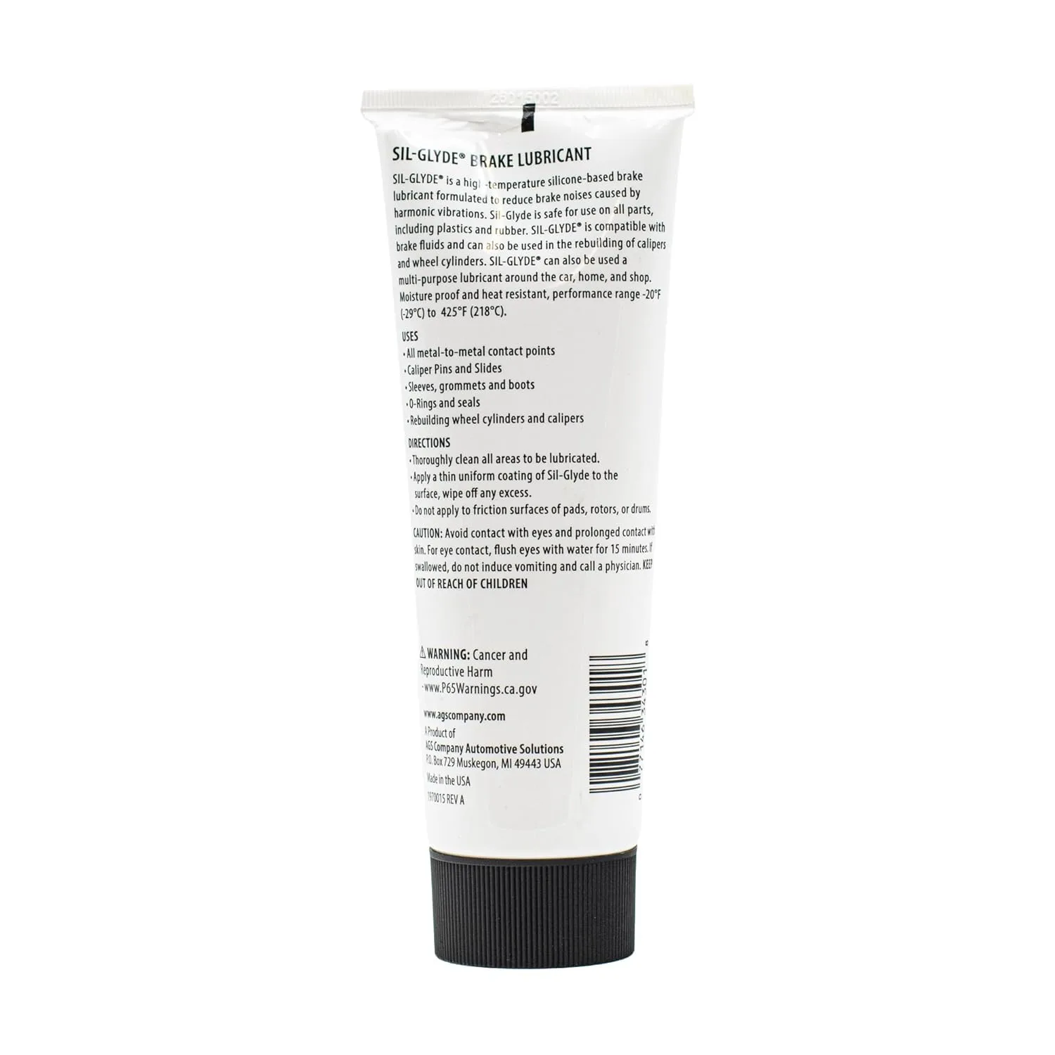 AGS SIL-Glyde Silicone-Based Brake Assembly Lubricant