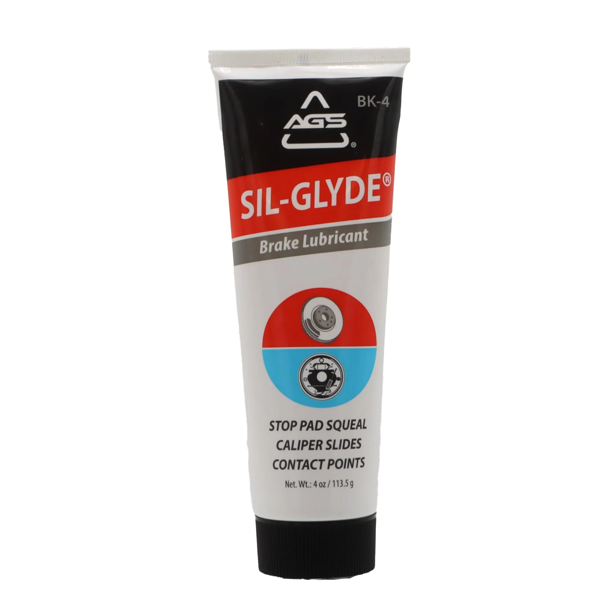 AGS SIL-Glyde Silicone-Based Brake Assembly Lubricant
