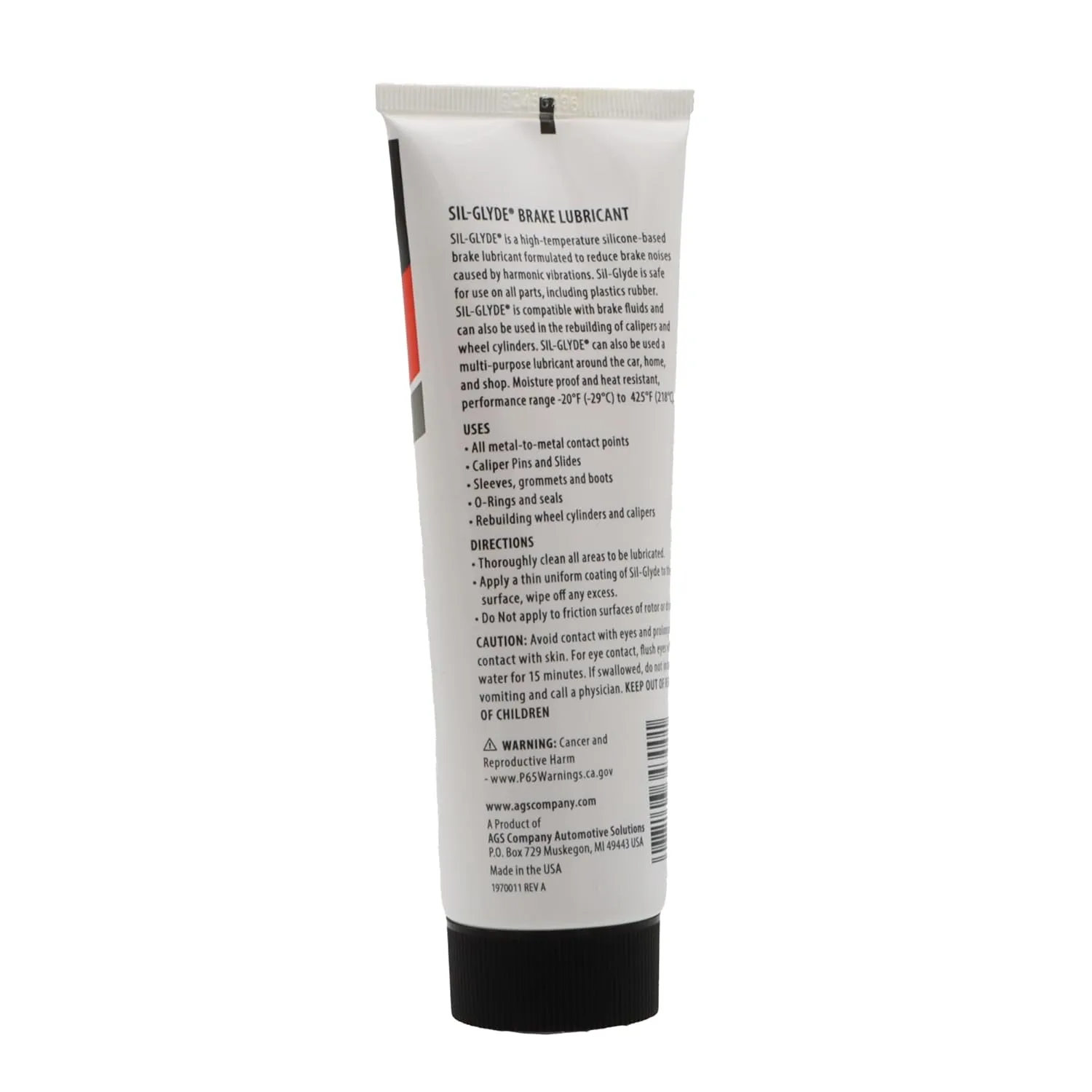 AGS SIL-Glyde Silicone-Based Brake Assembly Lubricant