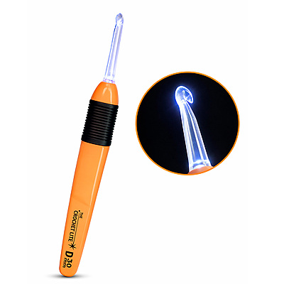 Aguja Crochet Con Luz 3.0Mm Unidad
