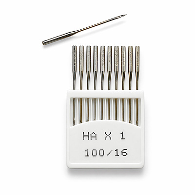 Aguja Para Maquina Ha1 15 16-100 Familiar Caja X 10 Cartones X 10 Unidades
