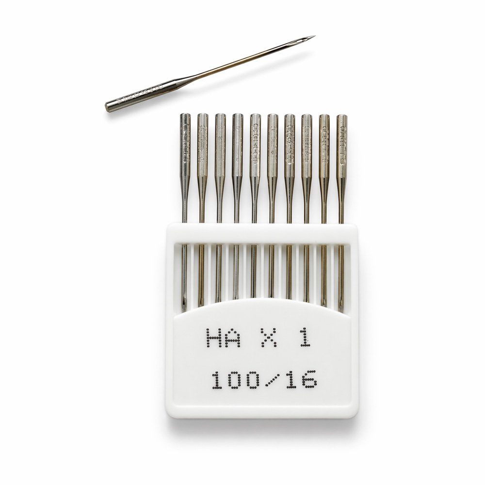 Aguja Para Maquina Ha1 15 16-100 Familiar Caja X 10 Cartones X 10 Unidades