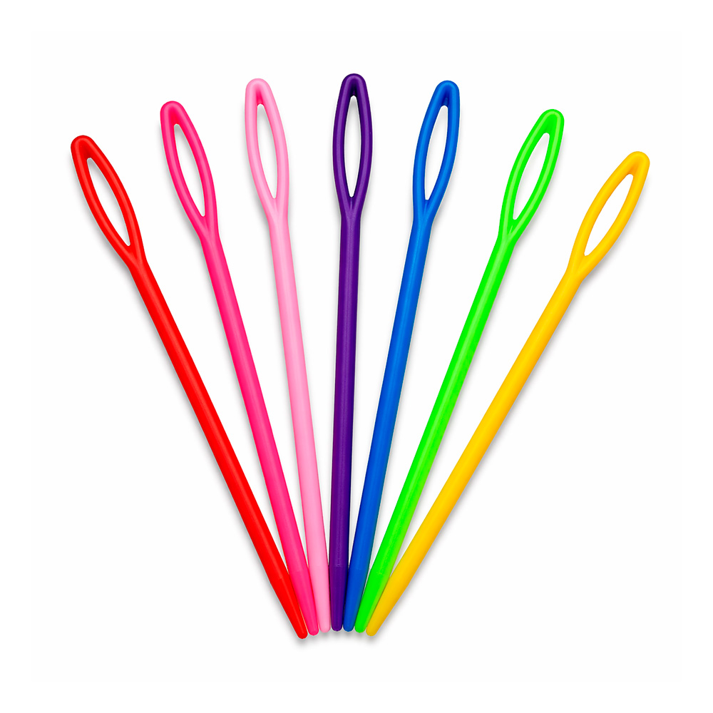 Aguja Punta Roma Plastica 7.5Cm Paquete  X 500Und