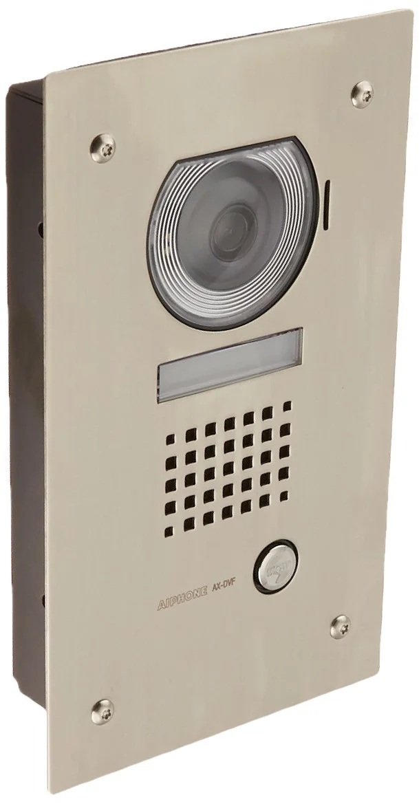 Aiphone AX-DVF Flush-Mount Audio/Video Door Station for AX Series Integrated Audio & Video Security System