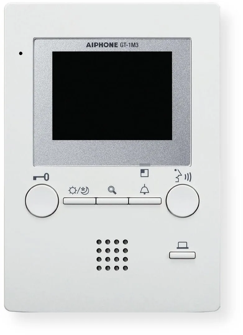 Aiphone GT-1M3 3.5" LCD Screen, Hands-free Color Video Tenant Station
