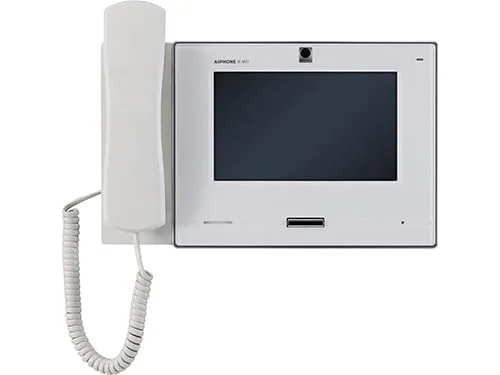 AIPHONE IX-MV7-HW-JP IP Video Master Station, SIP, 7" Touchscreen