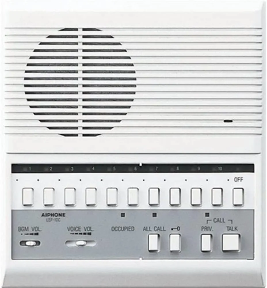 Aiphone LEF-10, 10-Call Master Station