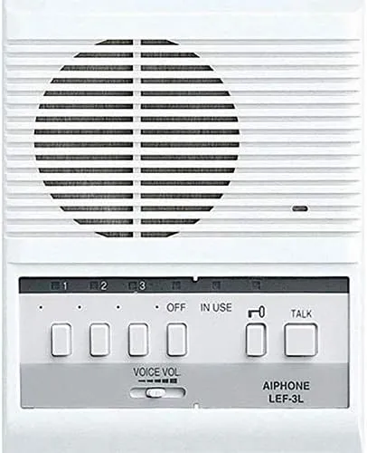 Aiphone LEF-3L Call Audio Master Station, 12 Conductors