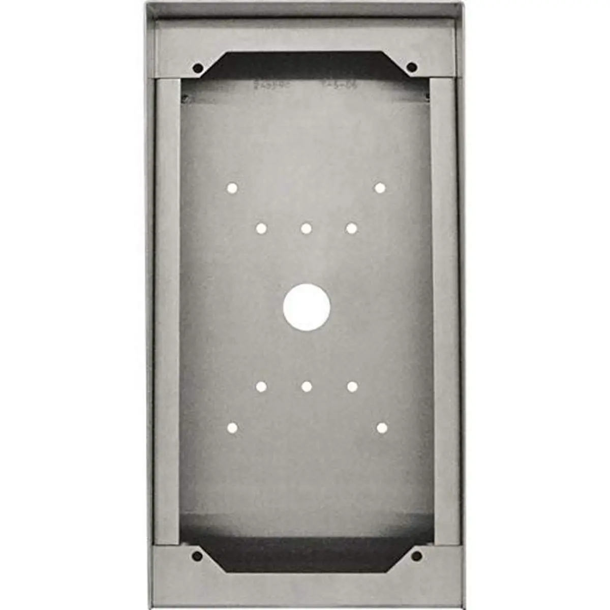 Aiphone Corporation SBX-DVF-P Surface Mount Box for AX-DVF-P, JF-DVF-HID, JF-DVF-HID-I, or JK-DVF-HID, 18 AWG Stainless Steel