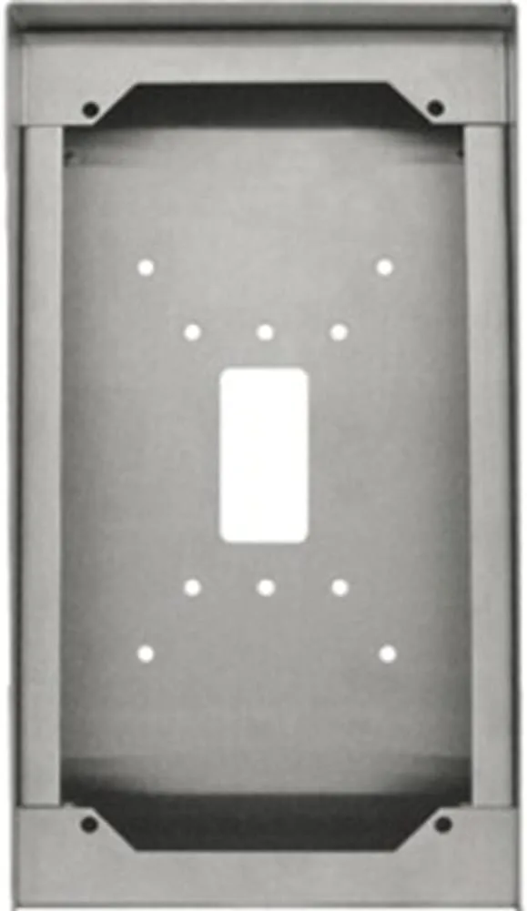 AIPHONE SBX-IDVF Stainless Steel Surface Mount Box