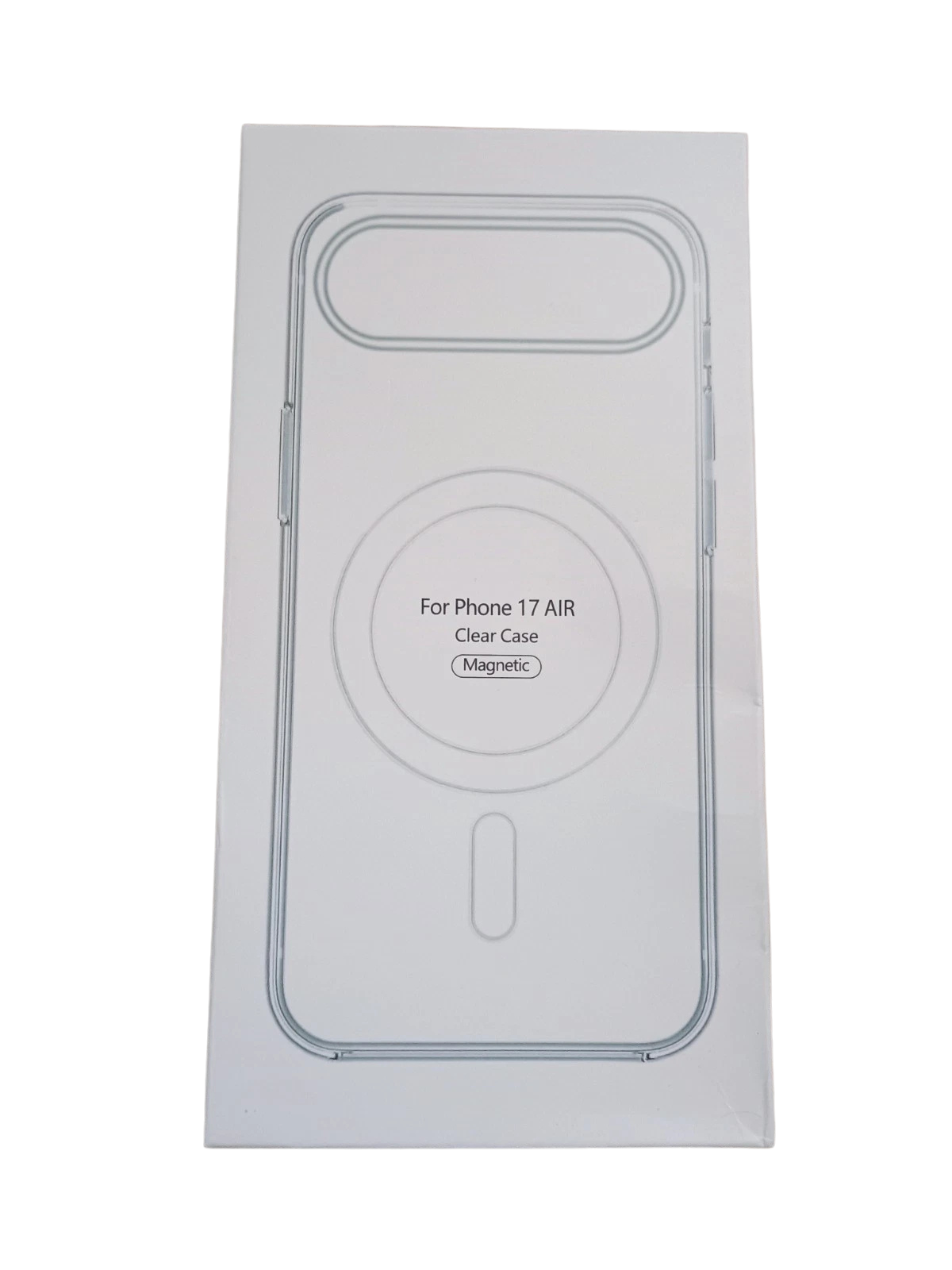 IPhone 17 Air Silicon Clear Case Support IPhone Battery Pack Powerbank