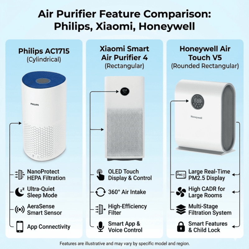 Honeywell Air Touch V5 Value Series Air Purifier