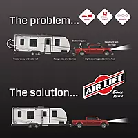 Air Lift LoadLifter 7500 XL Ultimate Air Spring Kit - Fits 2017-2019 F-250 Super Duty DRW & SRW/4WD, 2017-2019 F-350 Super Duty DRW/4WD, 2017-2022 F-450 Super Duty 4WD - 57577