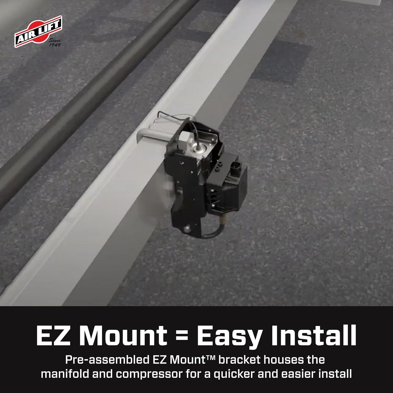 Air Lift WirelessAir On-Board Air Compressor System with EZ Mount
