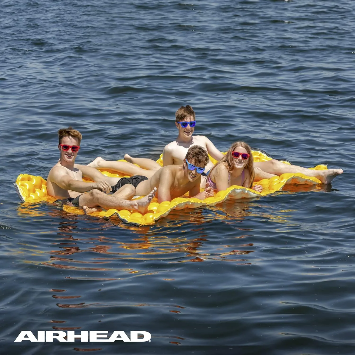 AIRHEAD Air Island Inflatable Lake Float