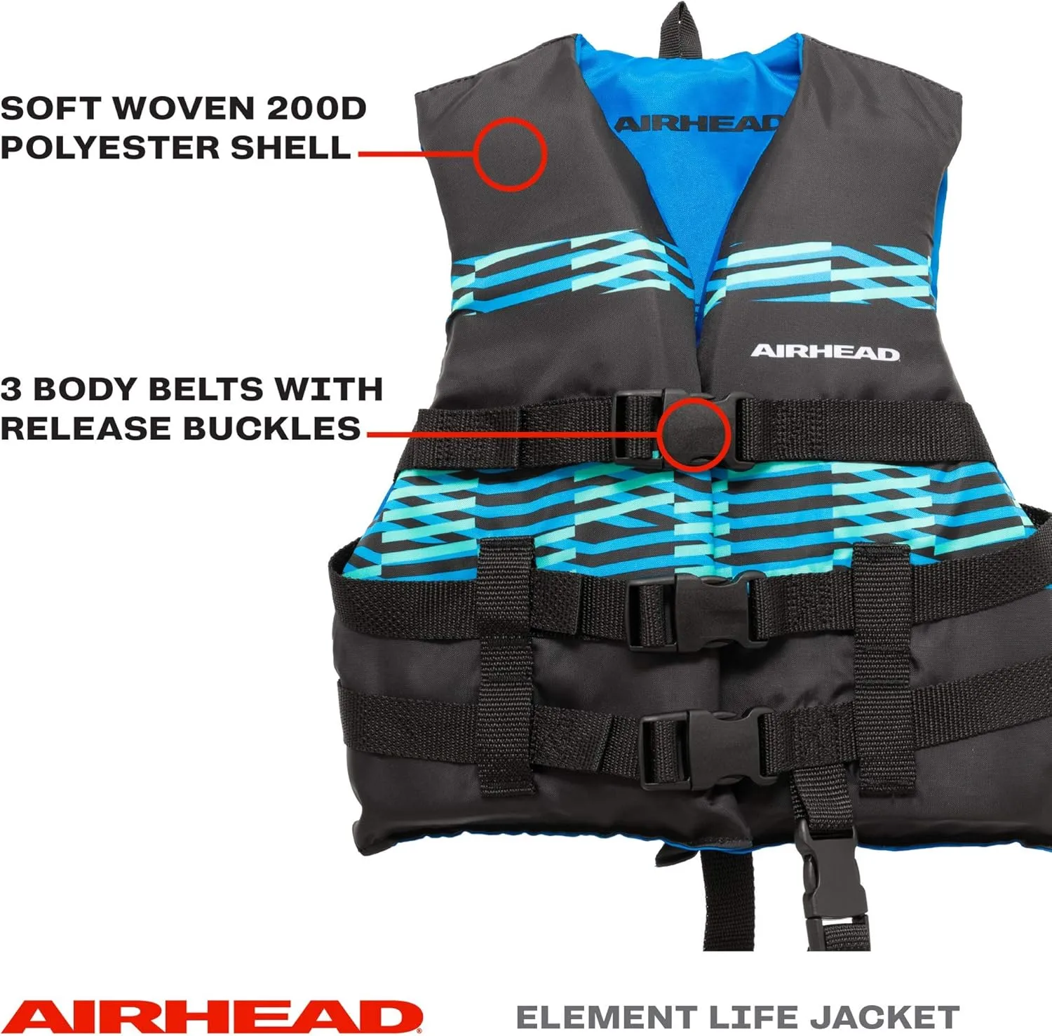 Airhead Element Life Jacket | Open Sided PFD