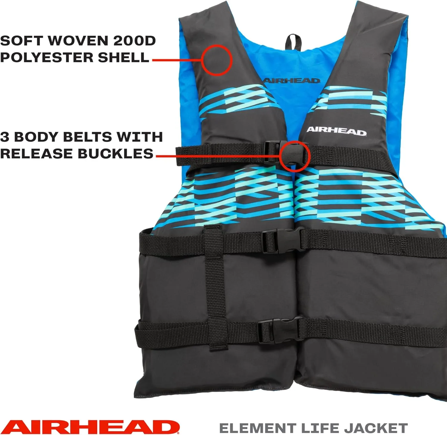 Airhead Element Life Jacket | Open Sided PFD