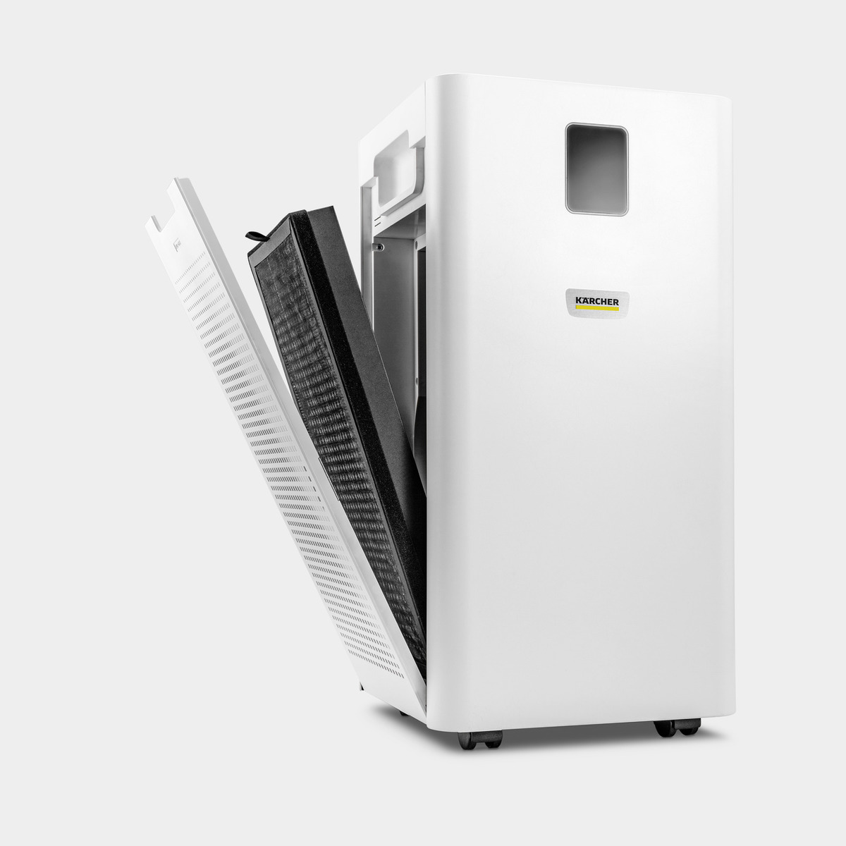 KARCHER Air Purifier AF 30 for Home | 645 sq.ft Coverage | Air Quality Display | H13 HEPA and activated Carbon Filtres | Removes 99.99% Pathogens | Fine Dust | German Tech