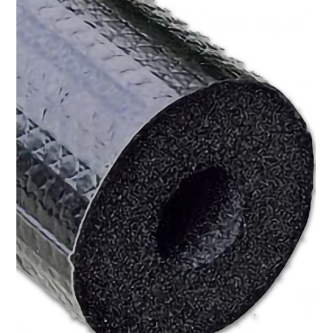 Aislante Termico Con Recubrimiento Plastico Titan Diametro 1-3/8 Espesor 1/2 Largo 1.8 Metros
