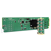 AJA OG-Hi5-12G-TR OpenGear 4K/UHD 12G-SDI to HDMI 2.0 Converter with Fiber LC Transceiver