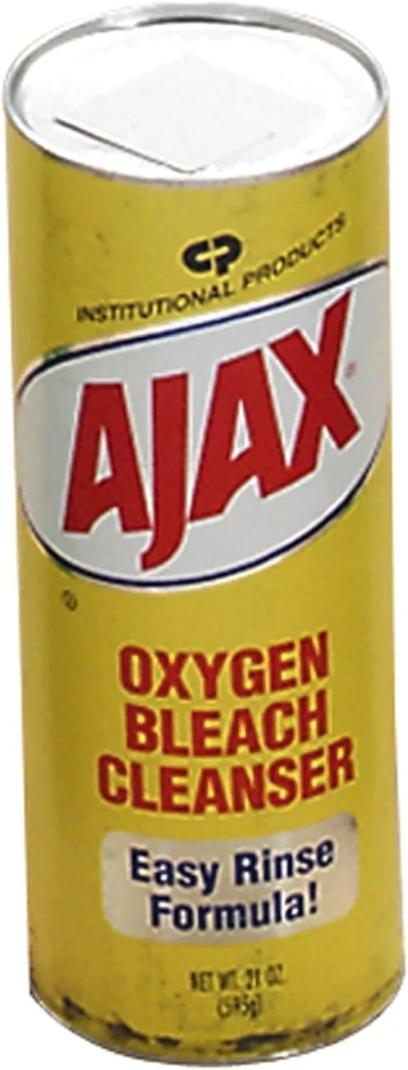 Ajax Oxygen Bleach Cleanser, 21 Oz Canister - Case of 24