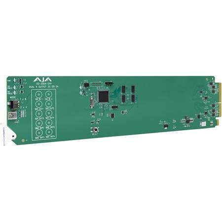 Aja OG-3G-AMD openGear 3G-SDI 8-Channel 24-bit AES Embedder/Disembedder Aja OG-3G-AMD openGear 3G-SDI 8-Channel 24-bit AES Embedder/Disembedder