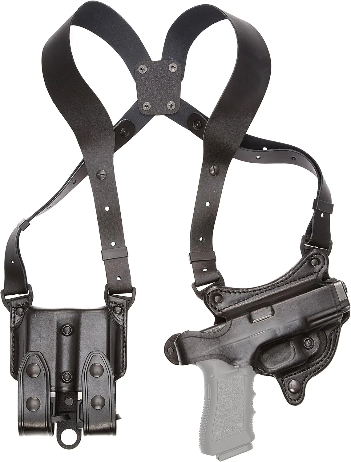 Aker Leather 107 FlatSider XR7 Shoulder Holster