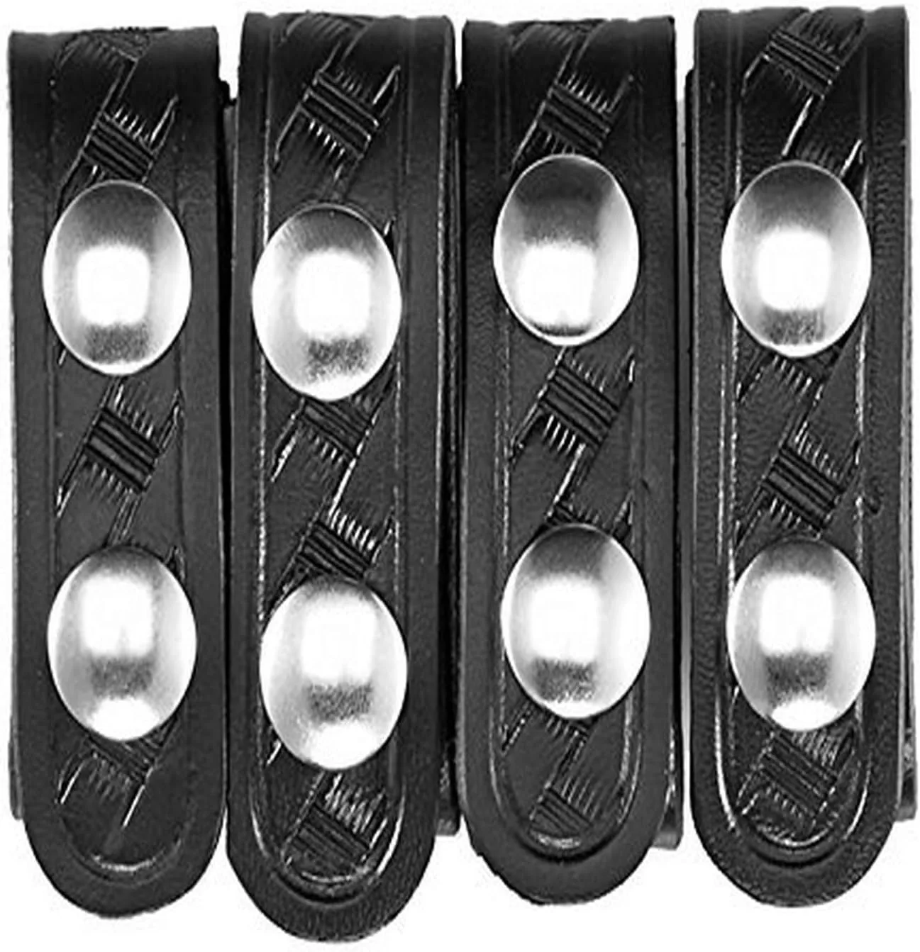 AKER LEATHER PRODUCTS A531 Double-Snap 3/4-Inch Belt Keeper
