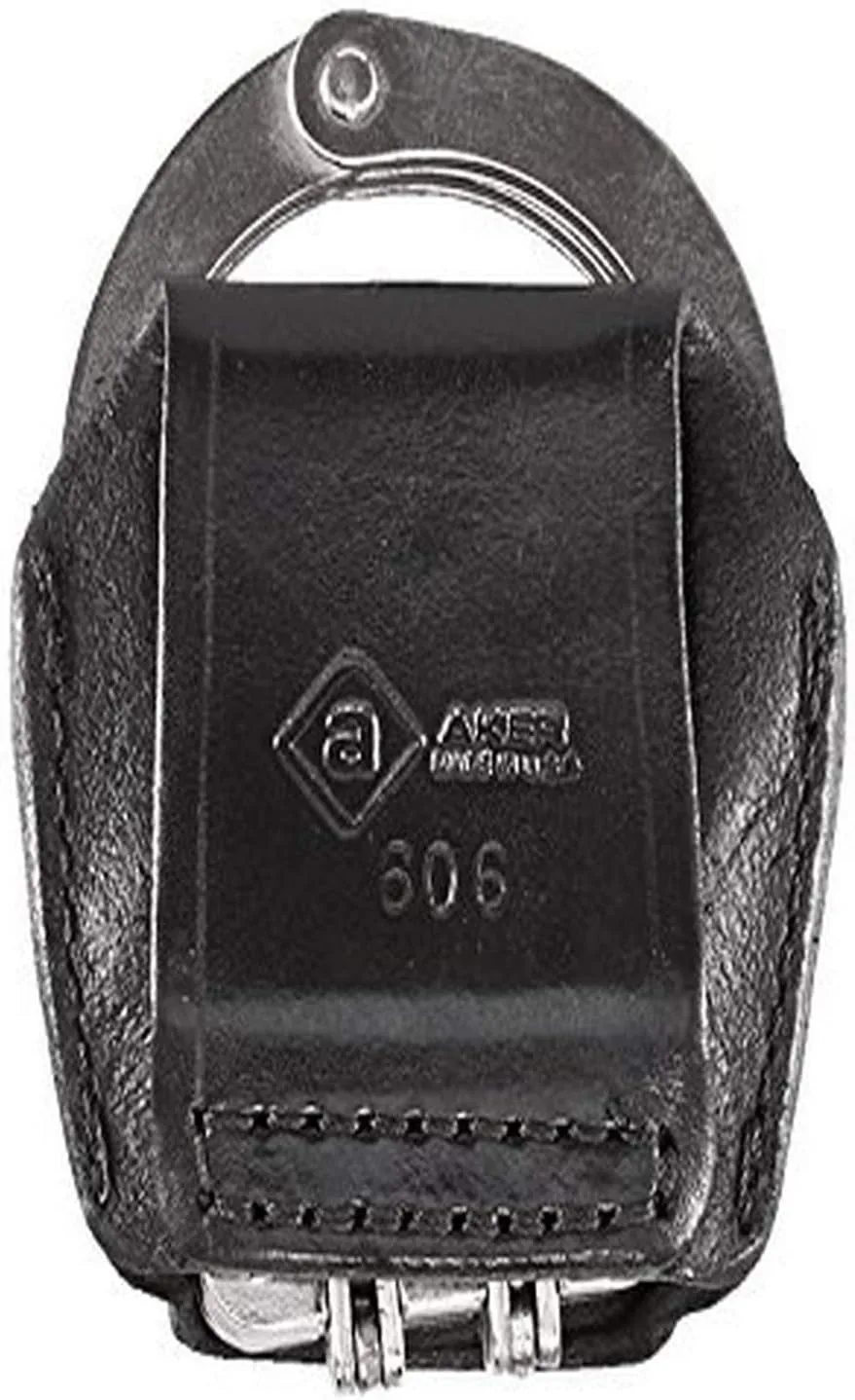 Aker Leather 606 Open Top Handcuff Case