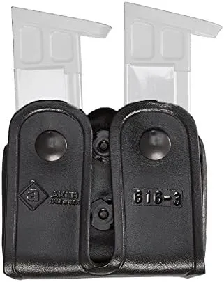 AKER LEATHER Carry Comp II Double Magazine Pouch
