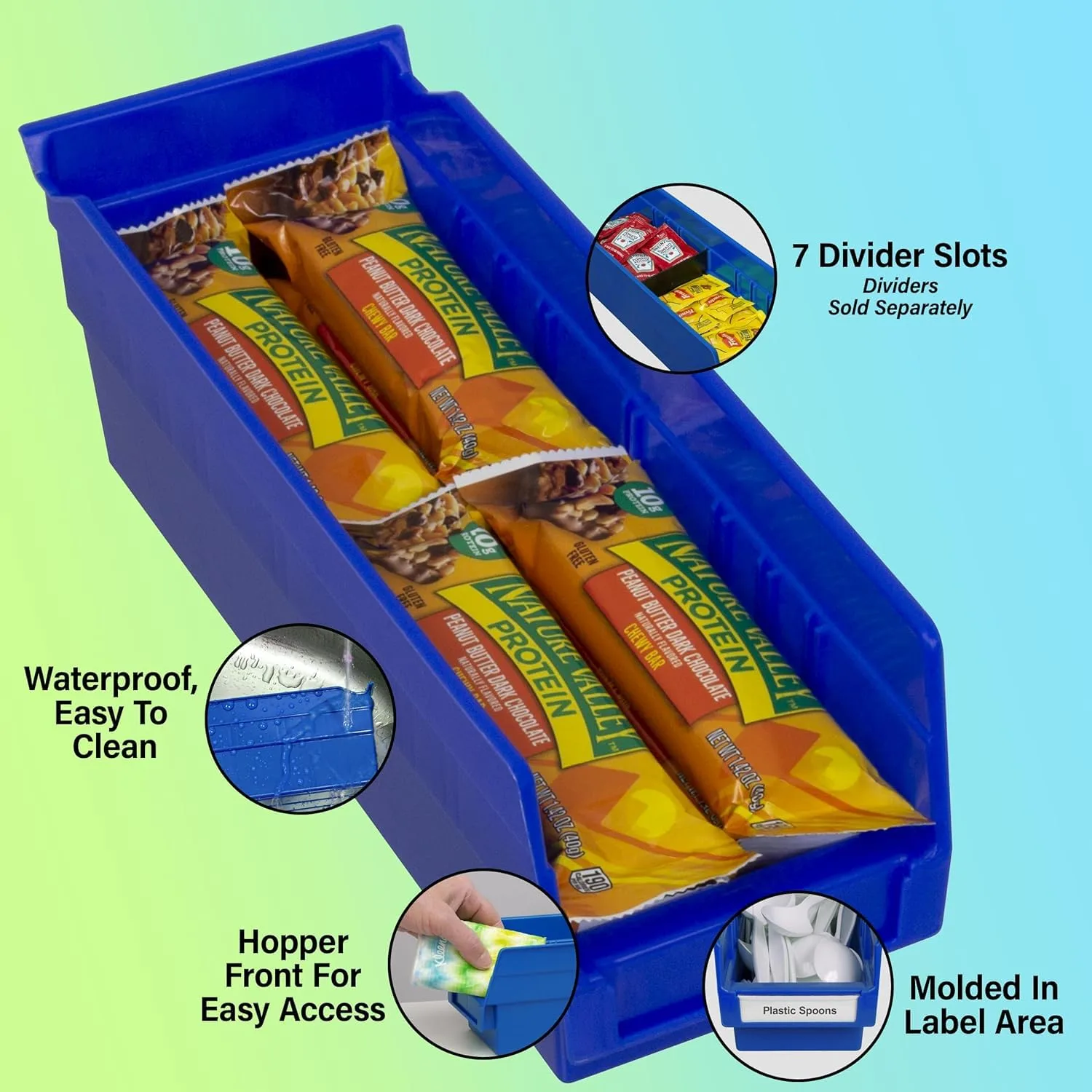 Akro-Mils 30120 Plastic Shelf Bins