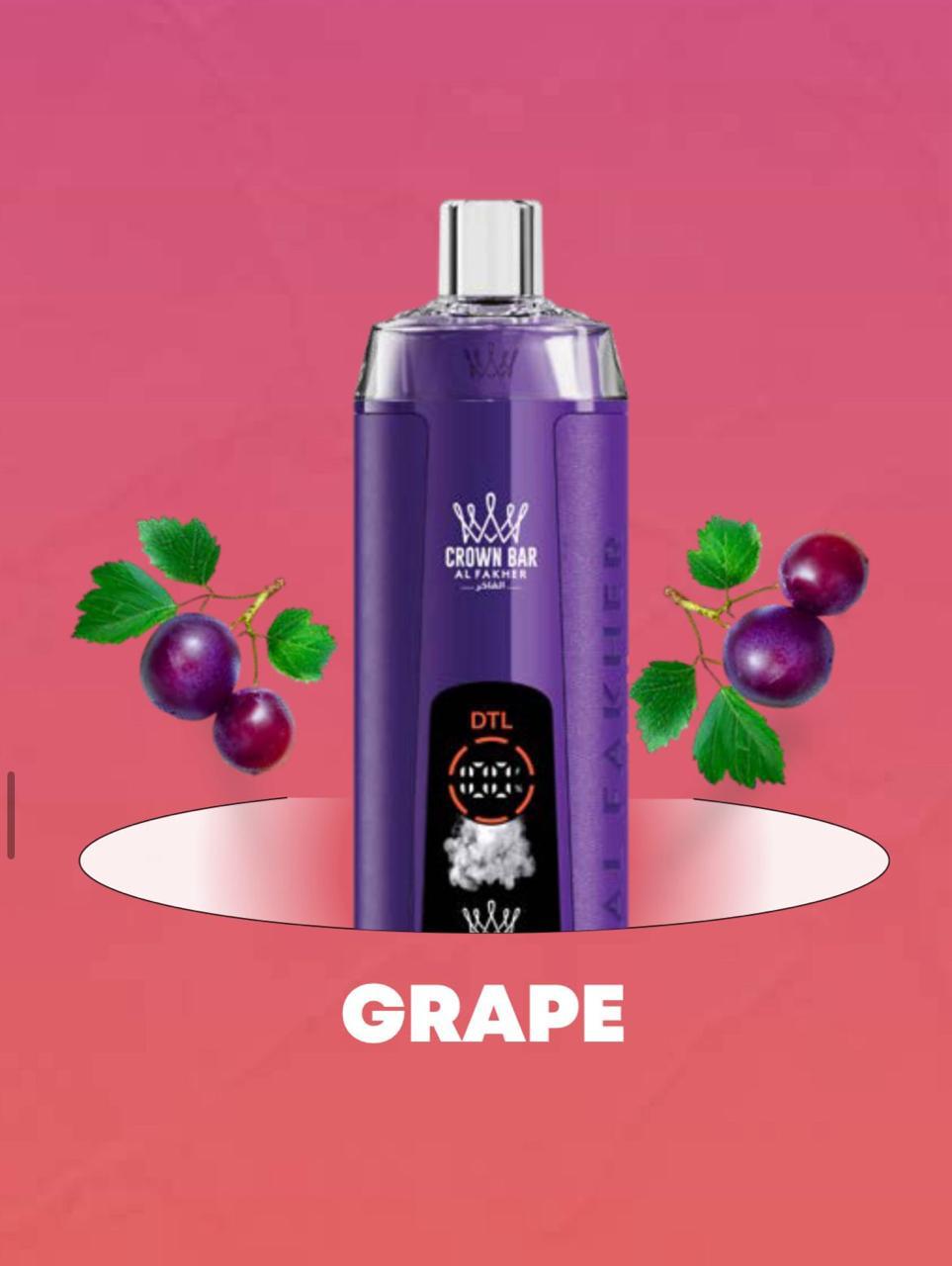 al fakher crystal 8000 - grape