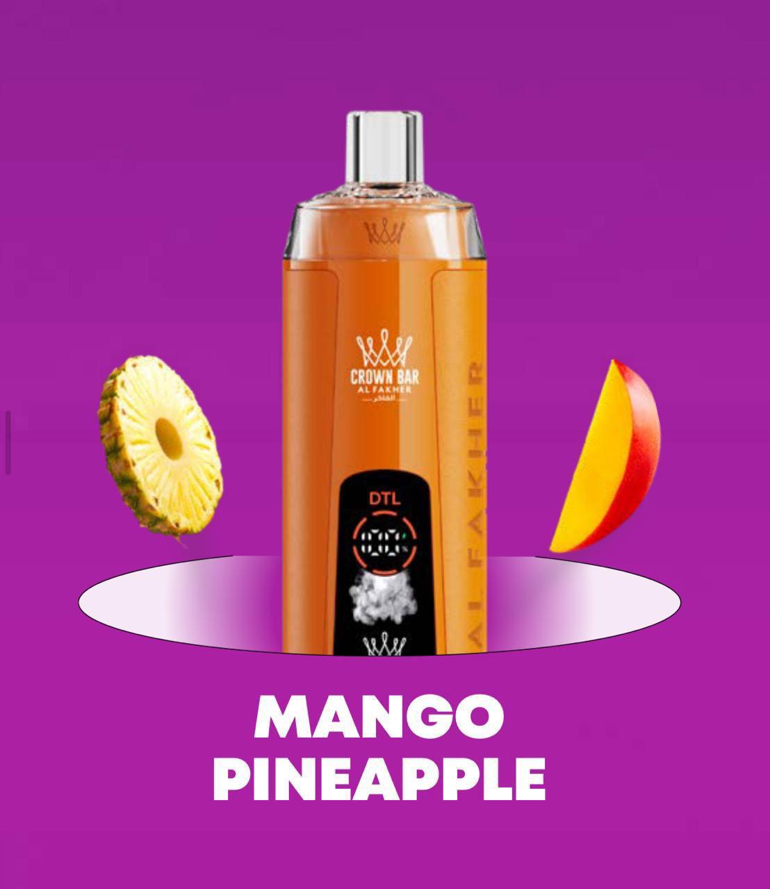 al fakher crystal 8000 - mango pineapple